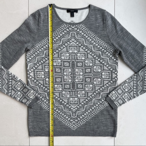 J.Crew 100% Merino Wool “Scarf” Sweater - Picture 10 of 15